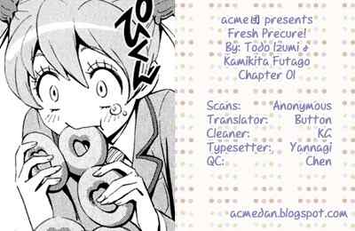 Fresh Precure! chapter 1 page 1