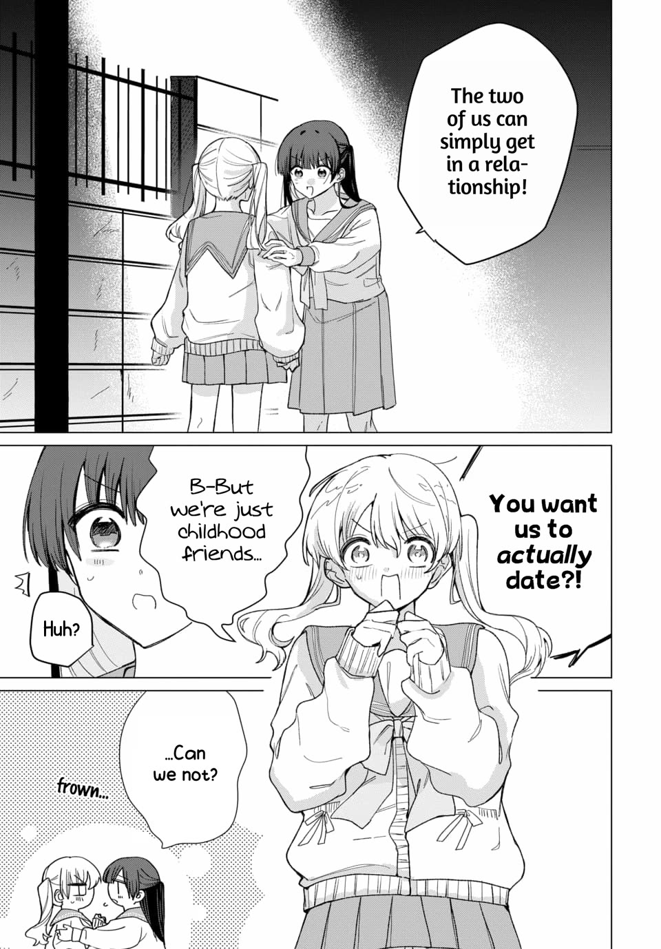 Friend Girl Friend chapter 2 page 1