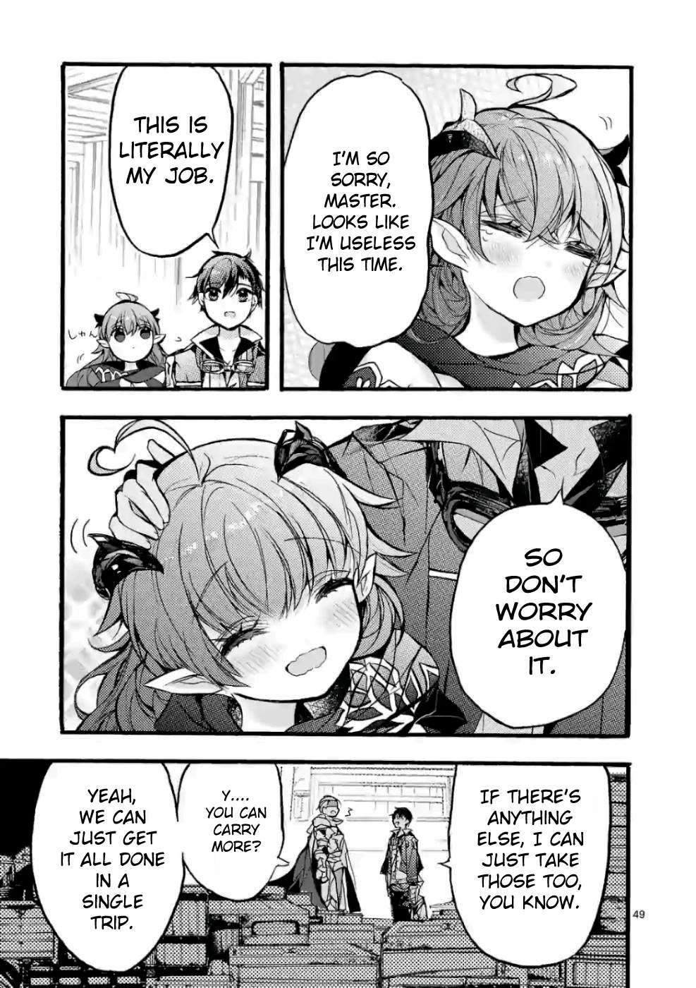 From The Strongest Job of Dragon Knight, To The Beginner Job Carrier, Somehow, I Am Dependent On The Heroes chapter 28 page 49