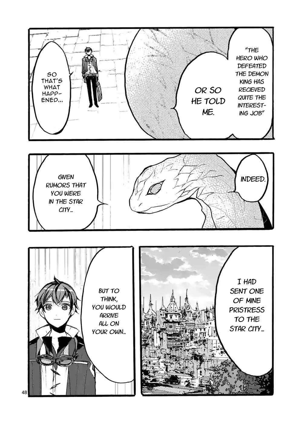 From The Strongest Job of Dragon Knight, To The Beginner Job Carrier, Somehow, I Am Dependent On The Heroes chapter 37 page 47