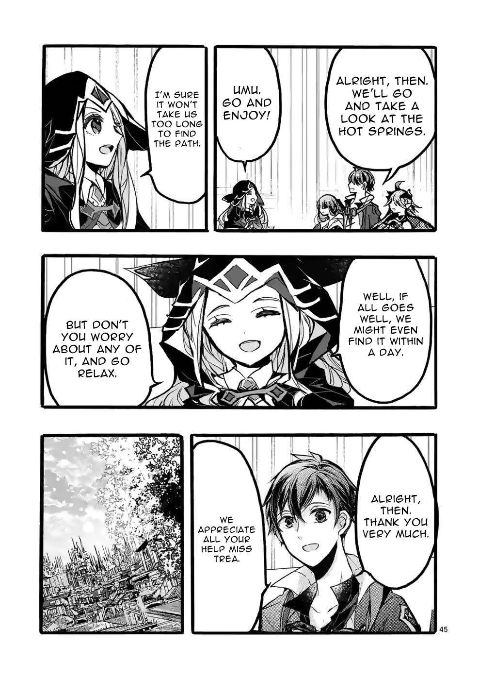 From The Strongest Job of Dragon Knight, To The Beginner Job Carrier, Somehow, I Am Dependent On The Heroes chapter 41 page 45