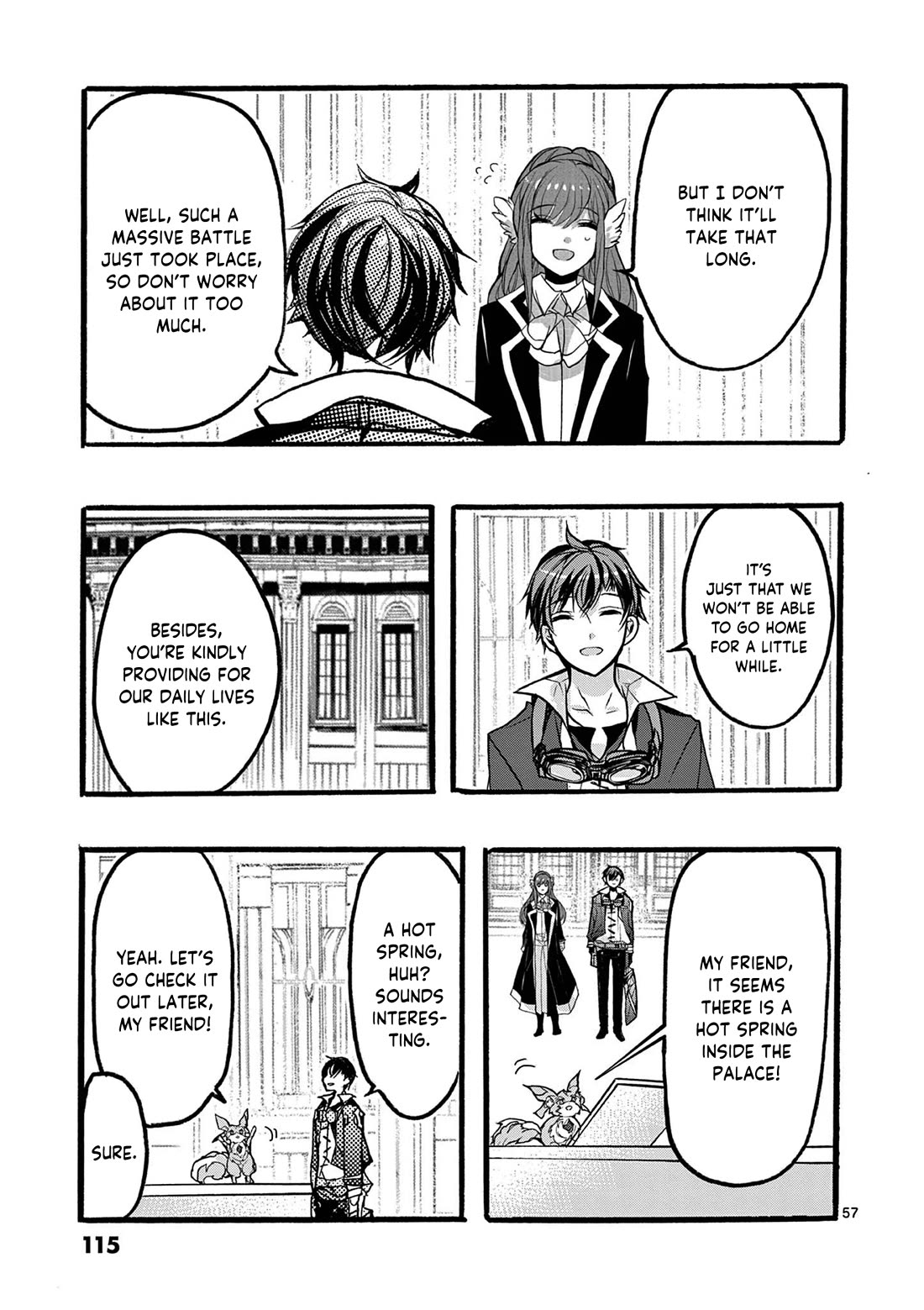 From The Strongest Job of Dragon Knight, To The Beginner Job Carrier, Somehow, I Am Dependent On The Heroes chapter 46 page 57