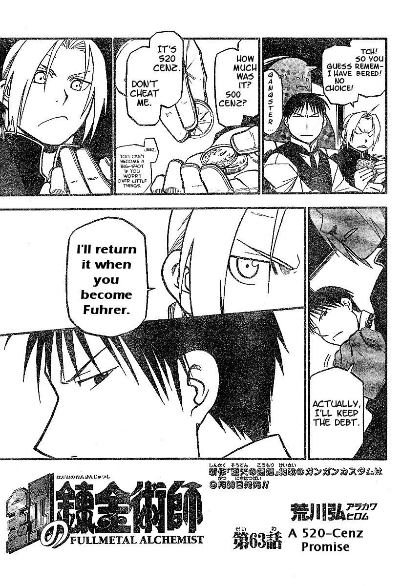 Fullmetal Alchemist chapter 63 page 3