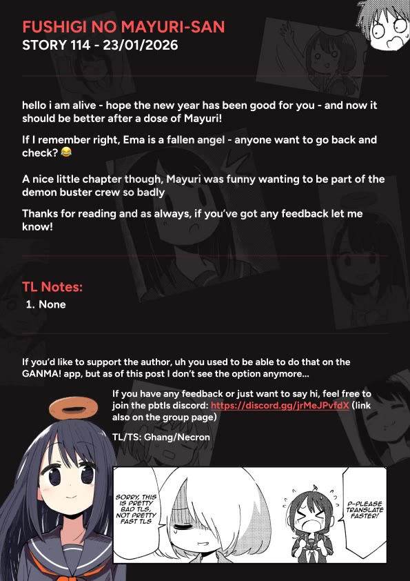 Fushigi no Mayuri-san chapter 114 page 5