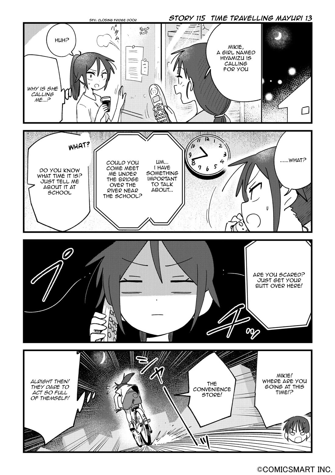 Fushigi no Mayuri-san chapter 115 page 1