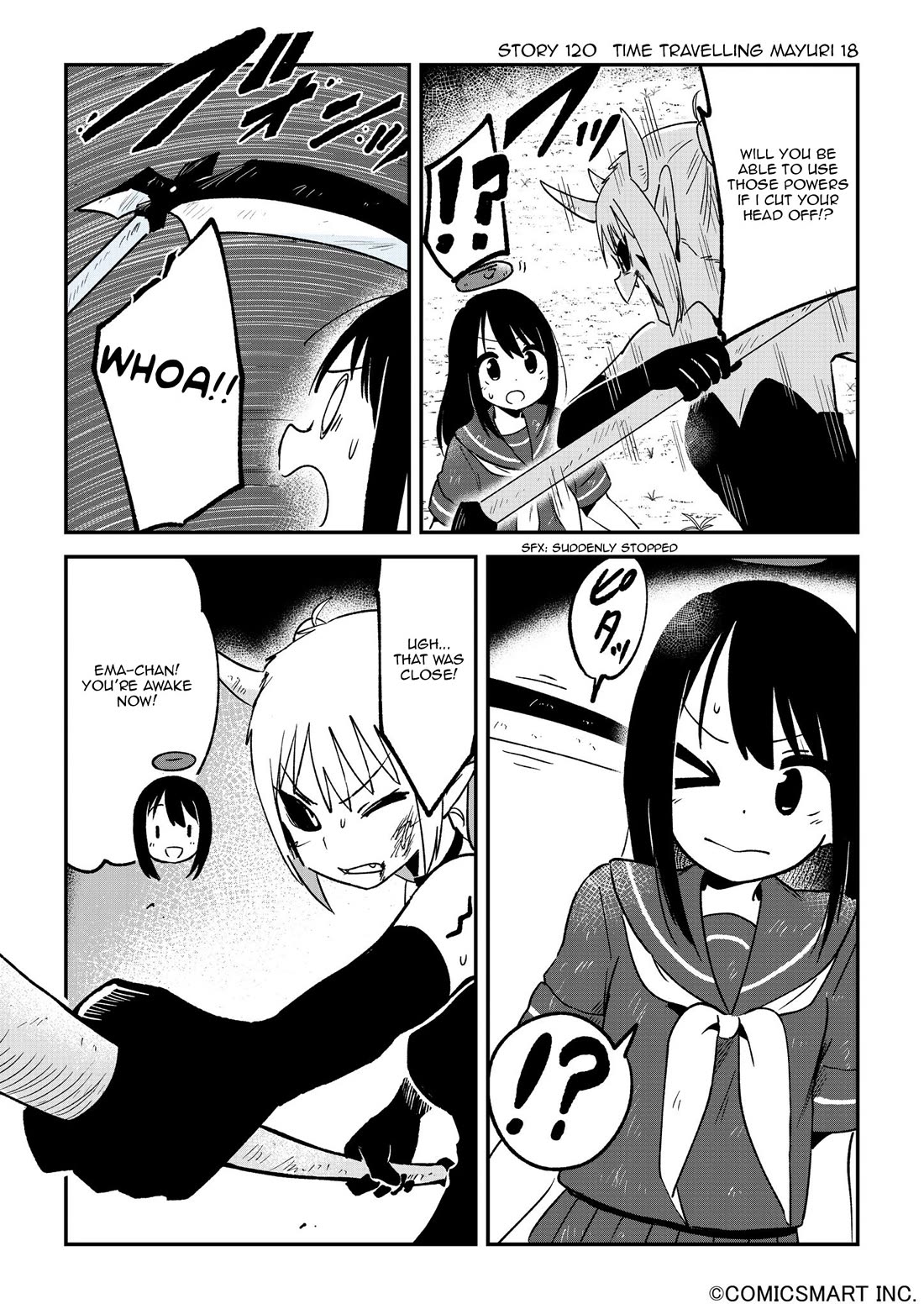 Fushigi no Mayuri-san chapter 120 page 1