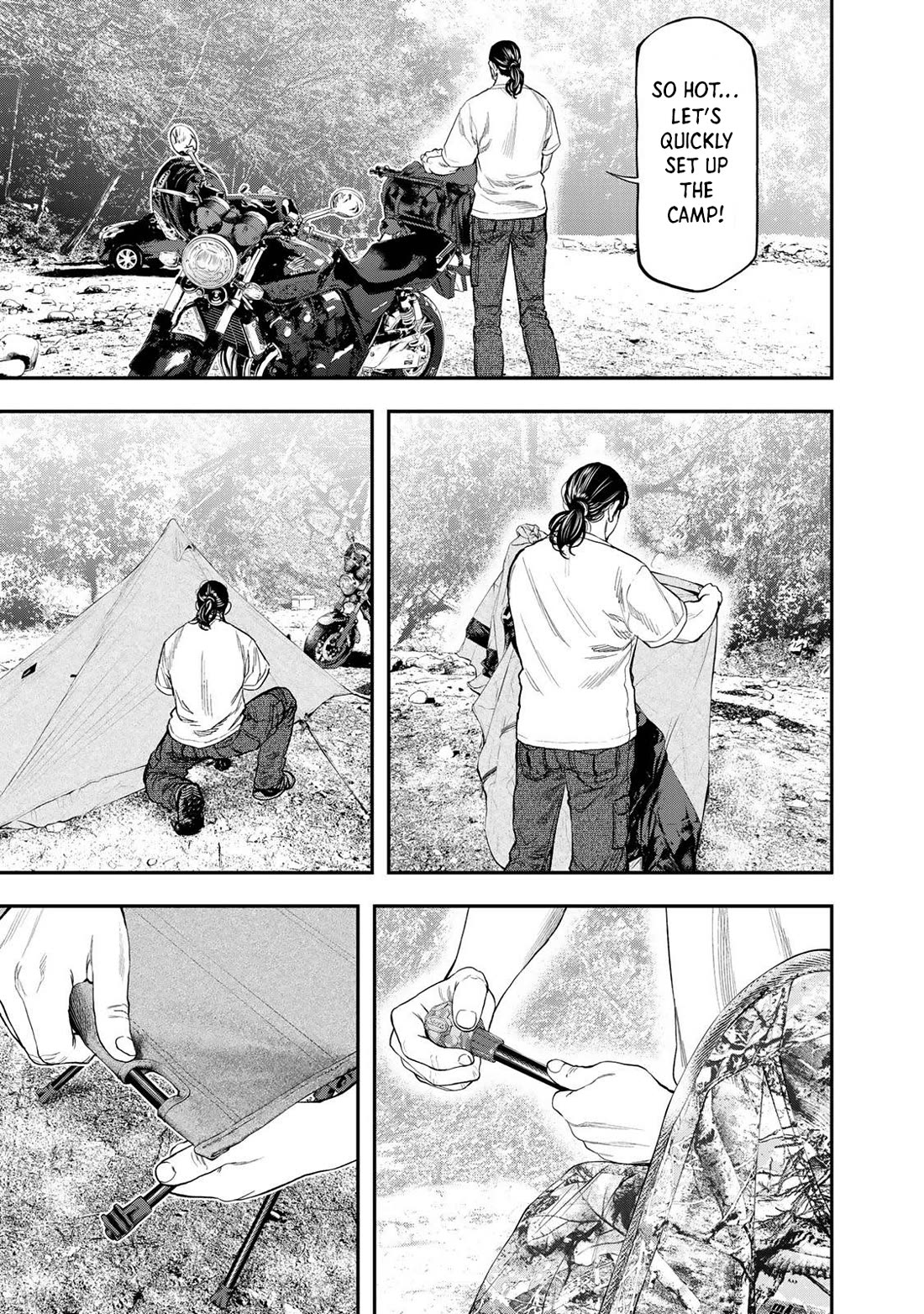 Futari Solo Camp chapter 33 page 15