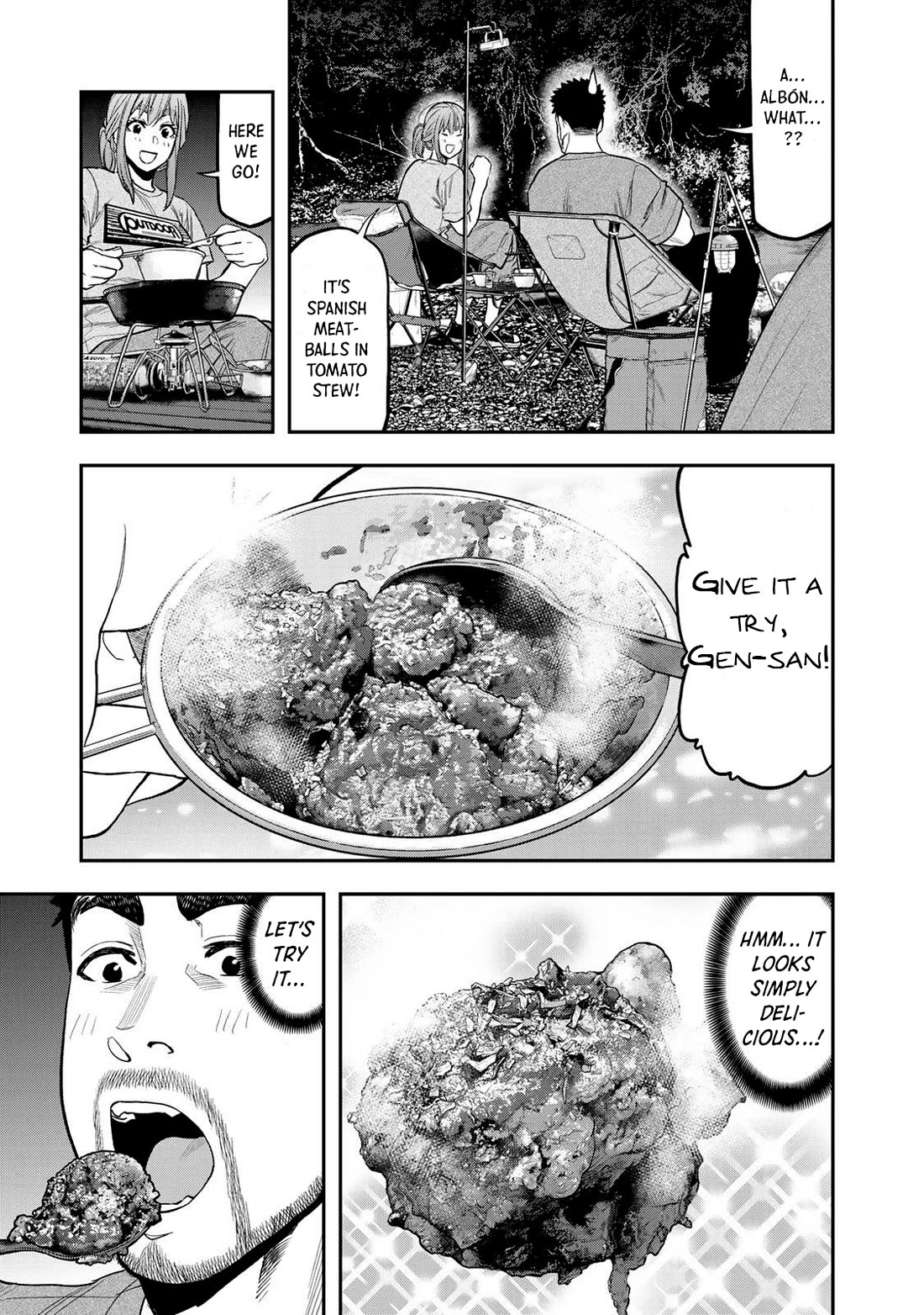 Futari Solo Camp chapter 39 page 21