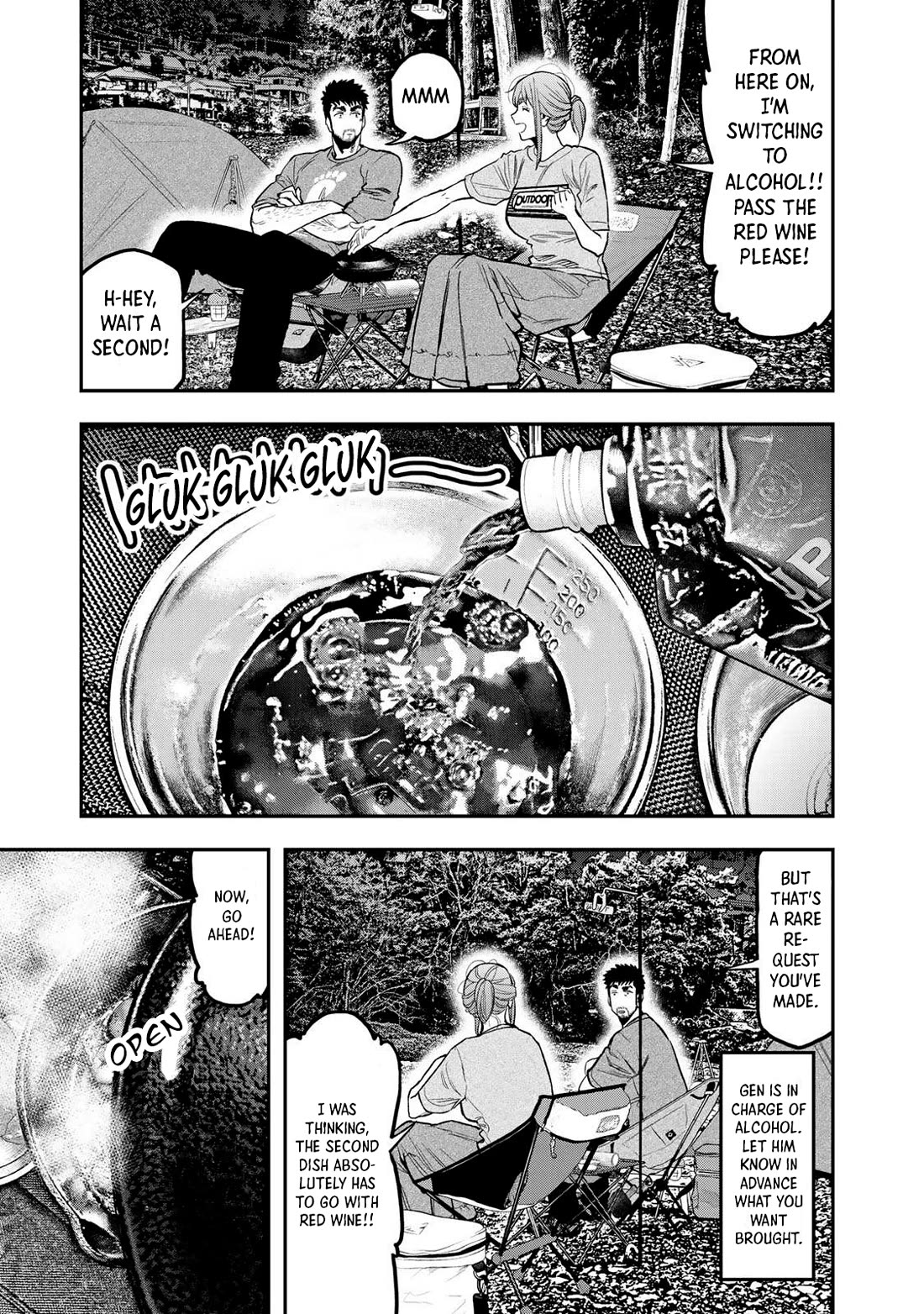 Futari Solo Camp chapter 40 page 3