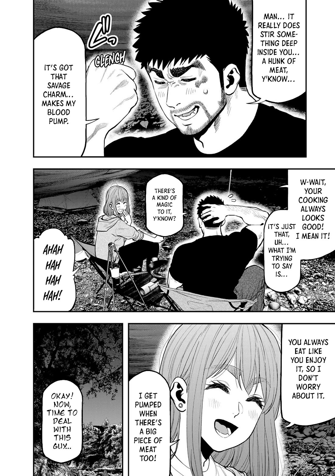 Futari Solo Camp chapter 53 page 10