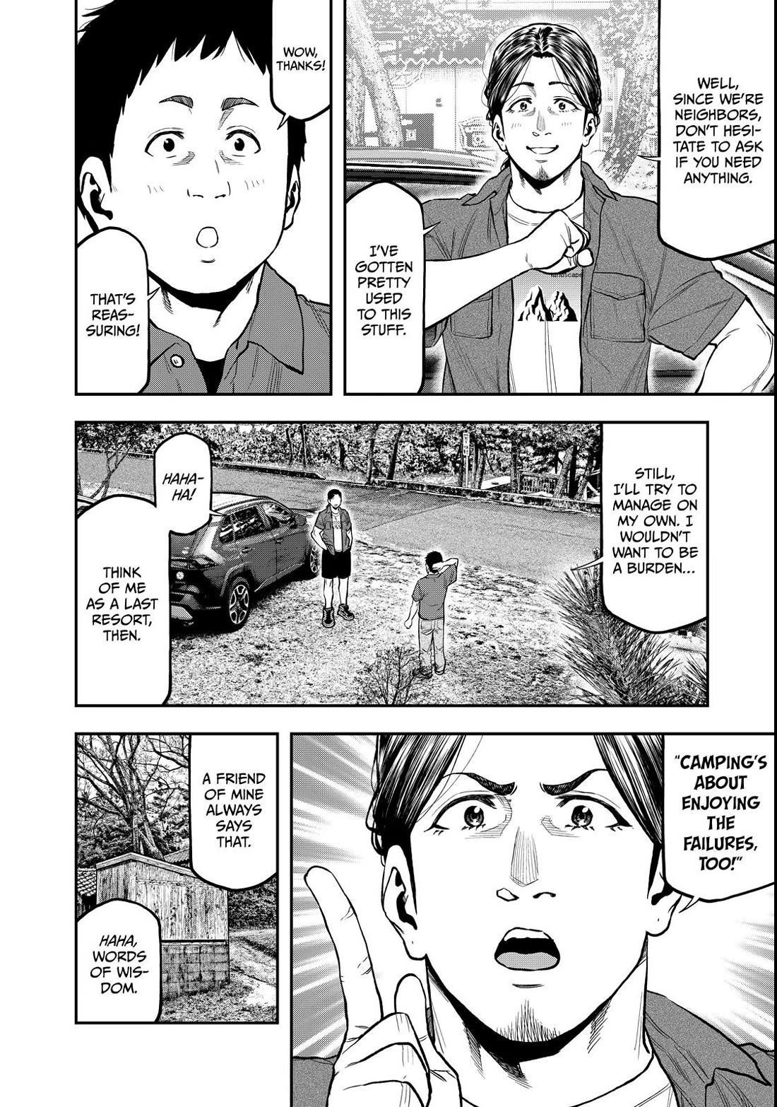 Futari Solo Camp chapter 61 page 14