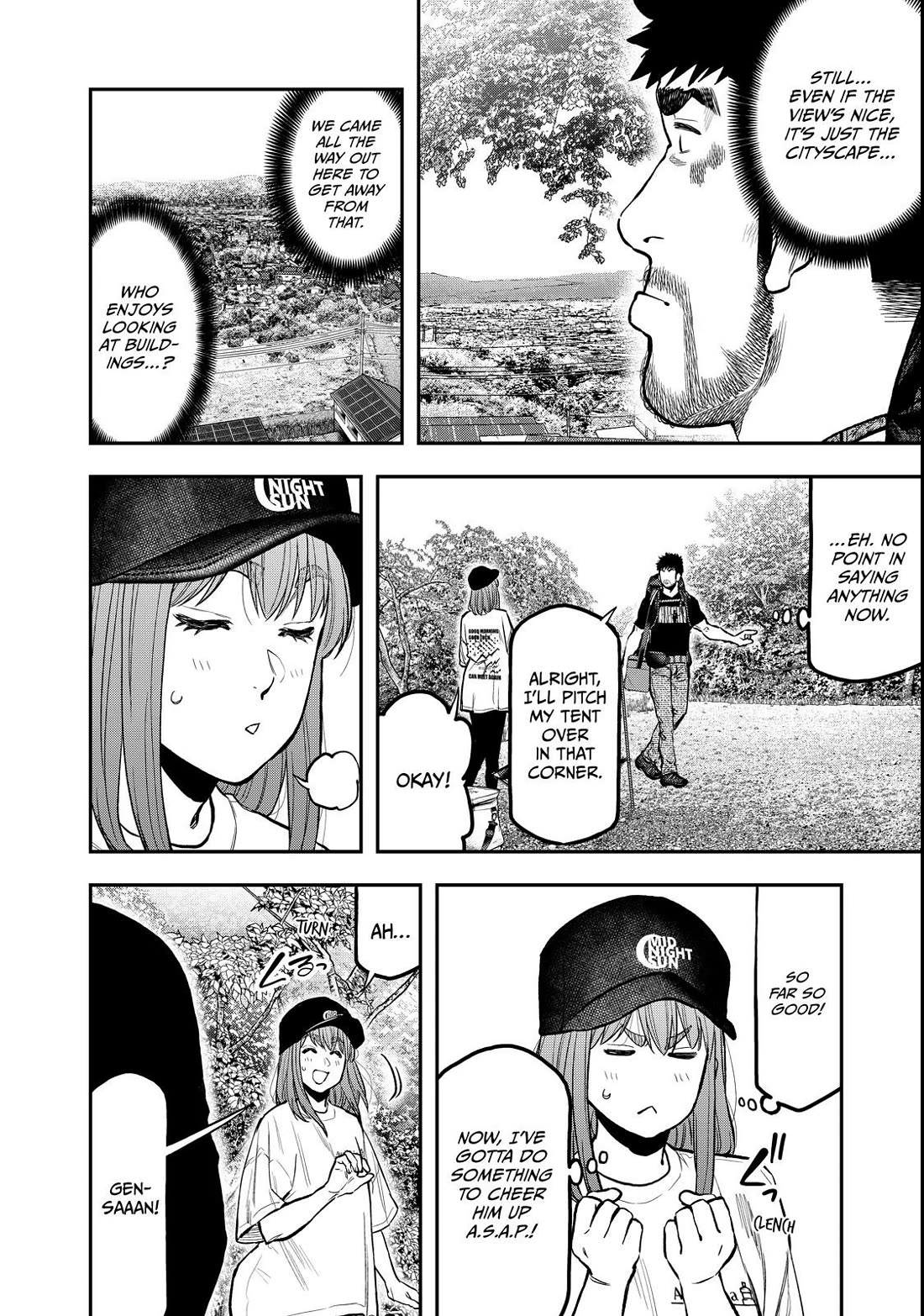 Futari Solo Camp chapter 65 page 12