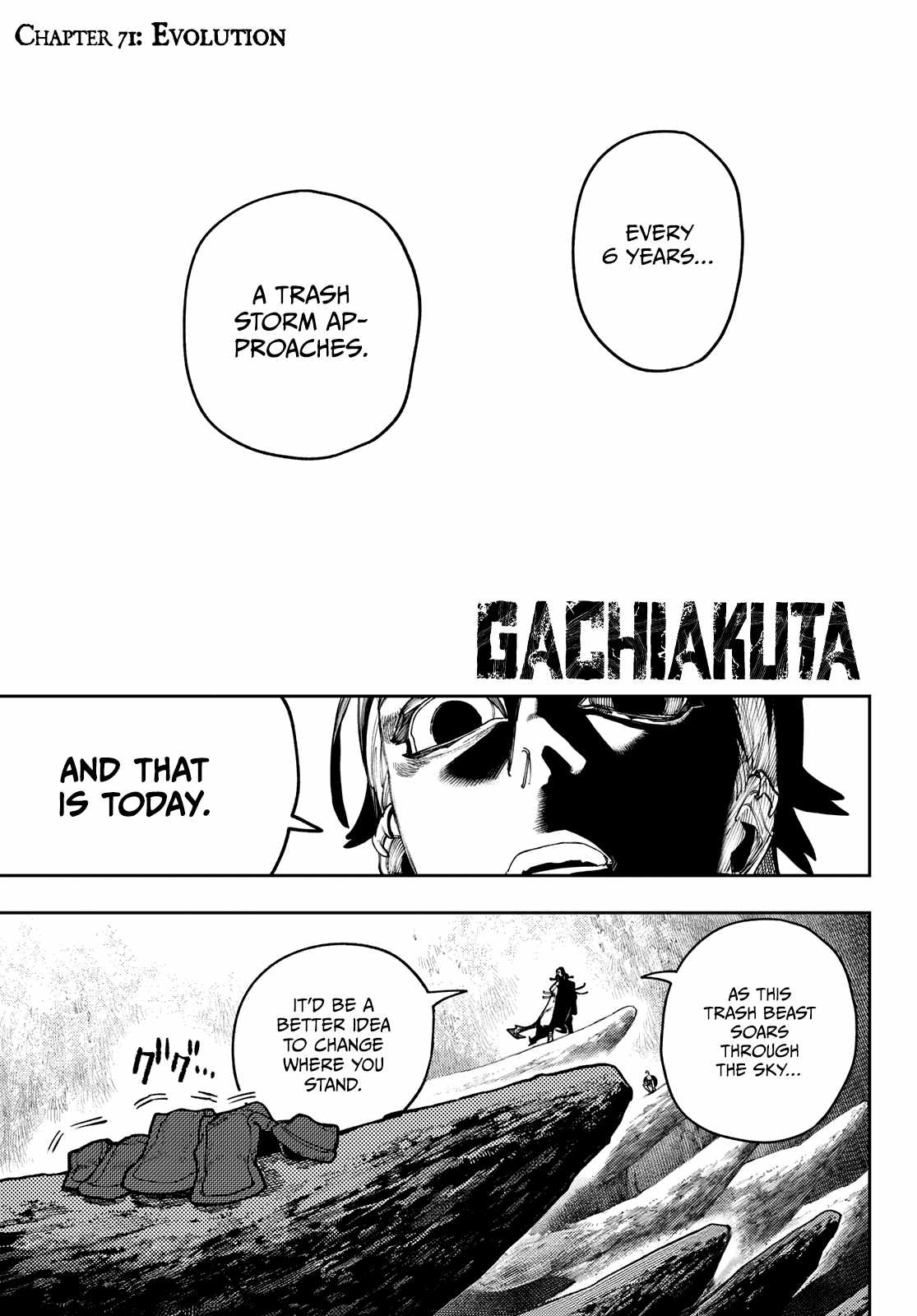 Gachiakuta chapter 71 page 2