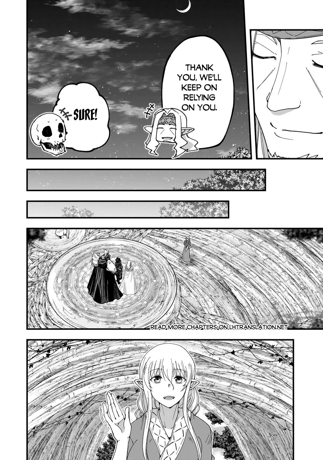 Gaikotsu Kishi-sama, Tadaima Isekai e Odekake-chuu chapter 62 page 11