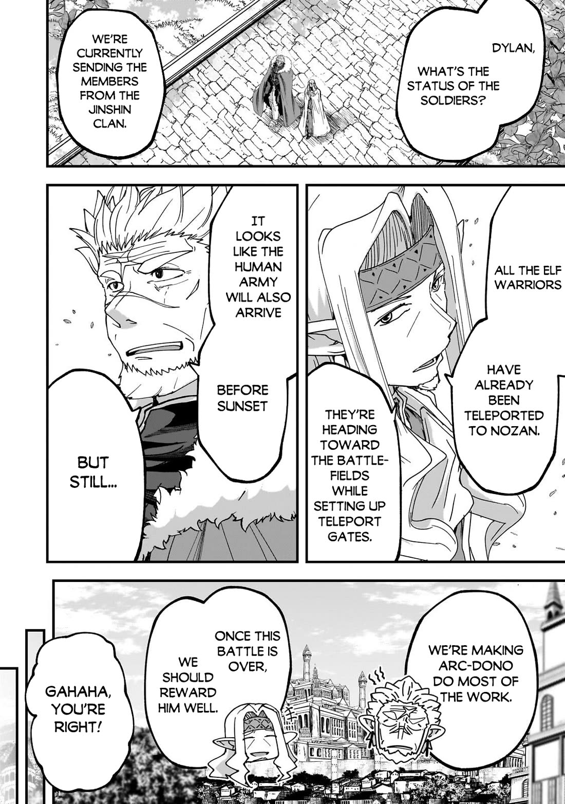 Gaikotsu Kishi-sama, Tadaima Isekai e Odekake-chuu chapter 69 page 11