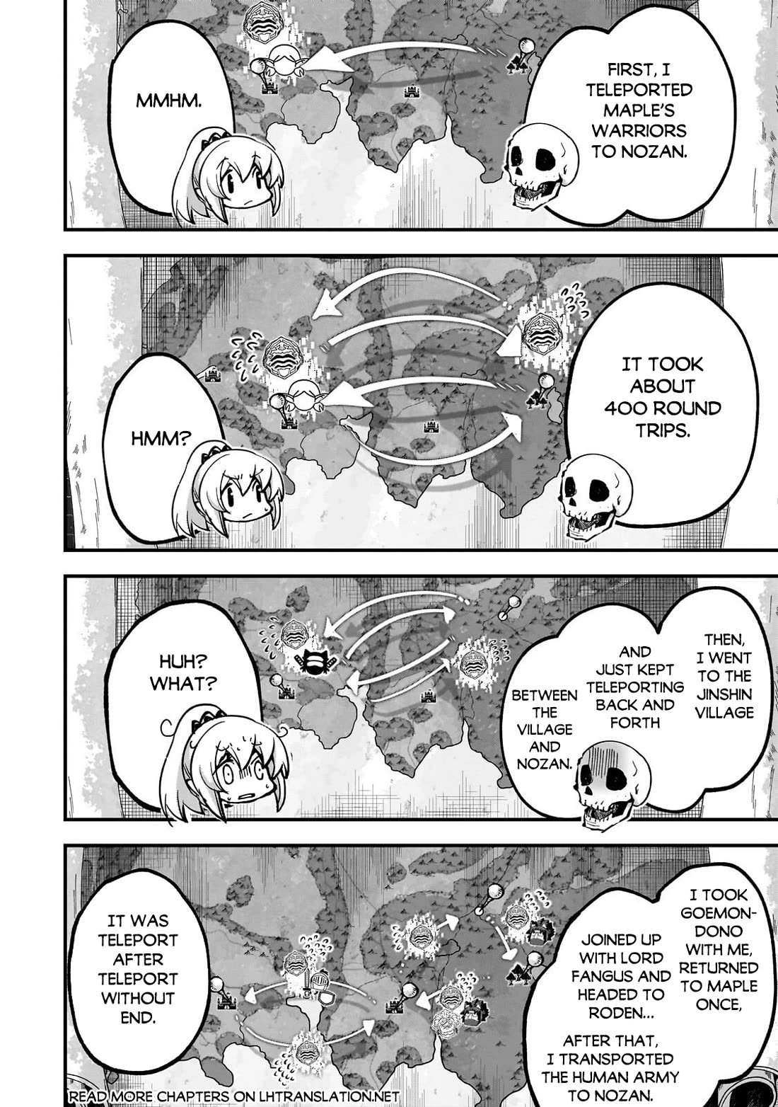 Gaikotsu Kishi-sama, Tadaima Isekai e Odekake-chuu chapter 69 page 15