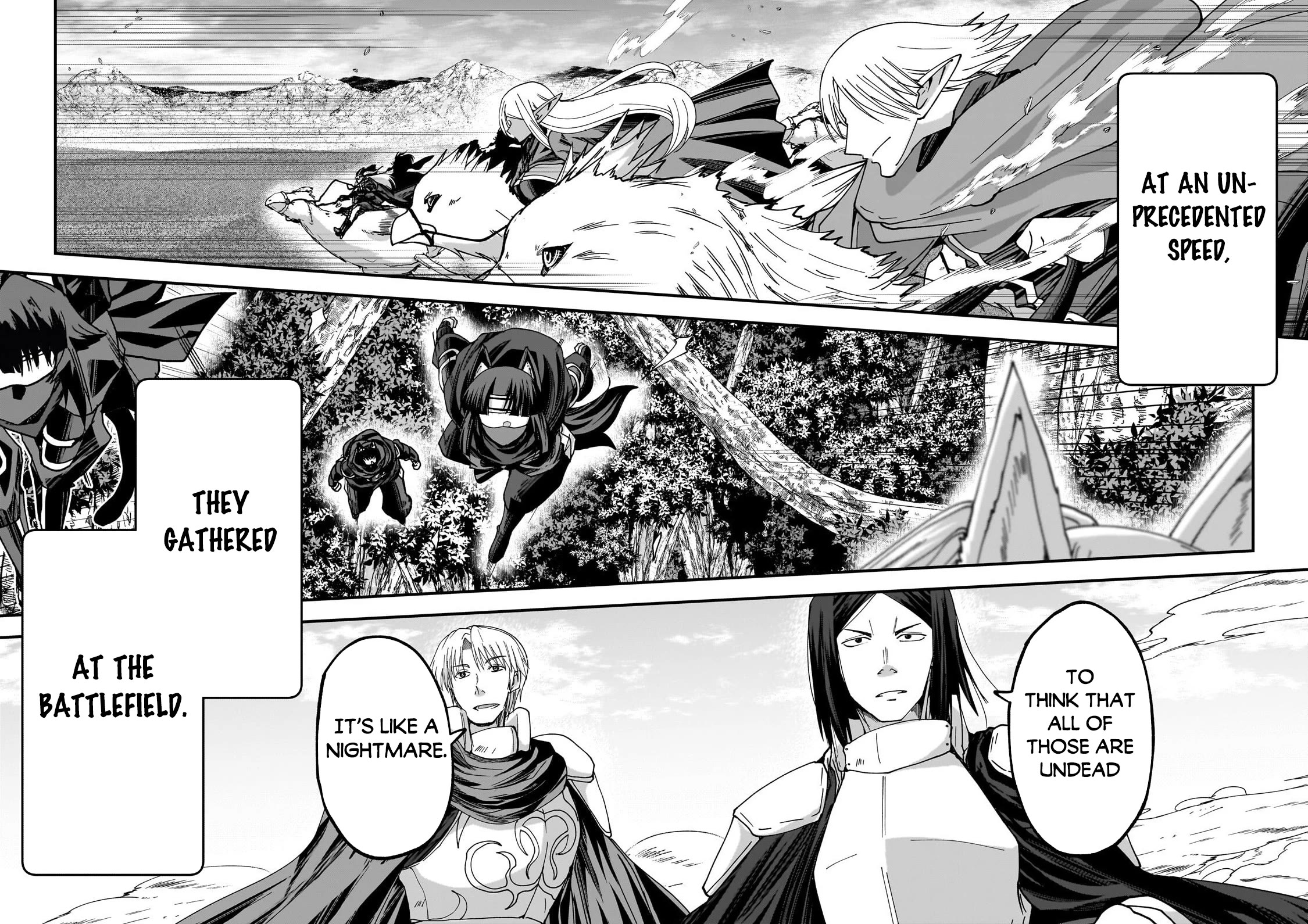 Gaikotsu Kishi-sama, Tadaima Isekai e Odekake-chuu chapter 69 page 24