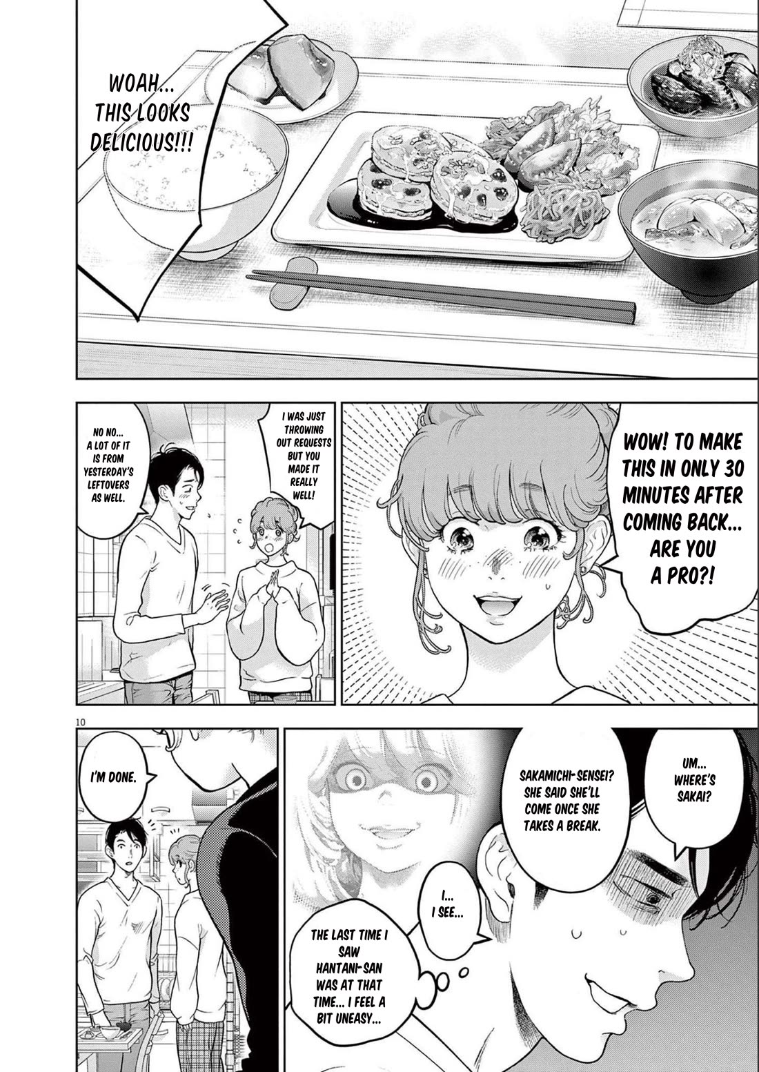 Gaishu-Isshoku chapter 38 page 10