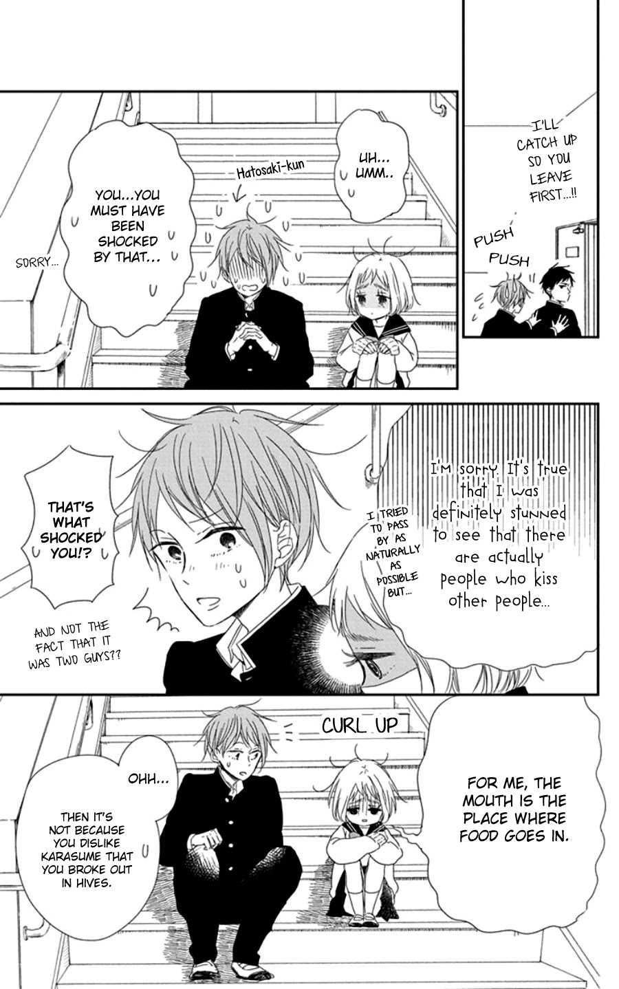 Gakuen Babysitters chapter 107.5 page 18