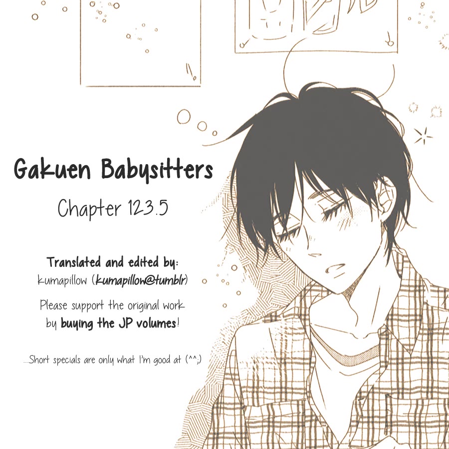 Gakuen Babysitters chapter 123.5 page 9