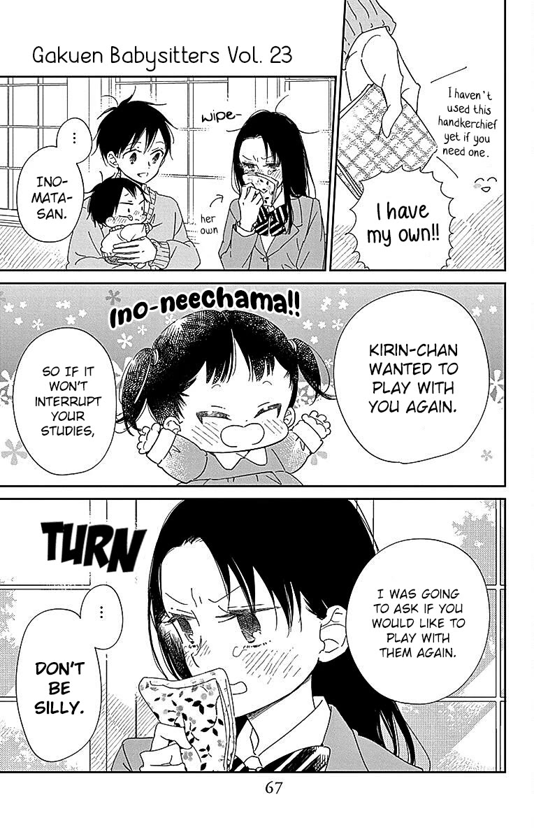 Gakuen Babysitters chapter 124 page 27