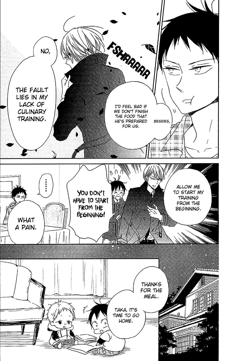 Gakuen Babysitters chapter 58 page 14