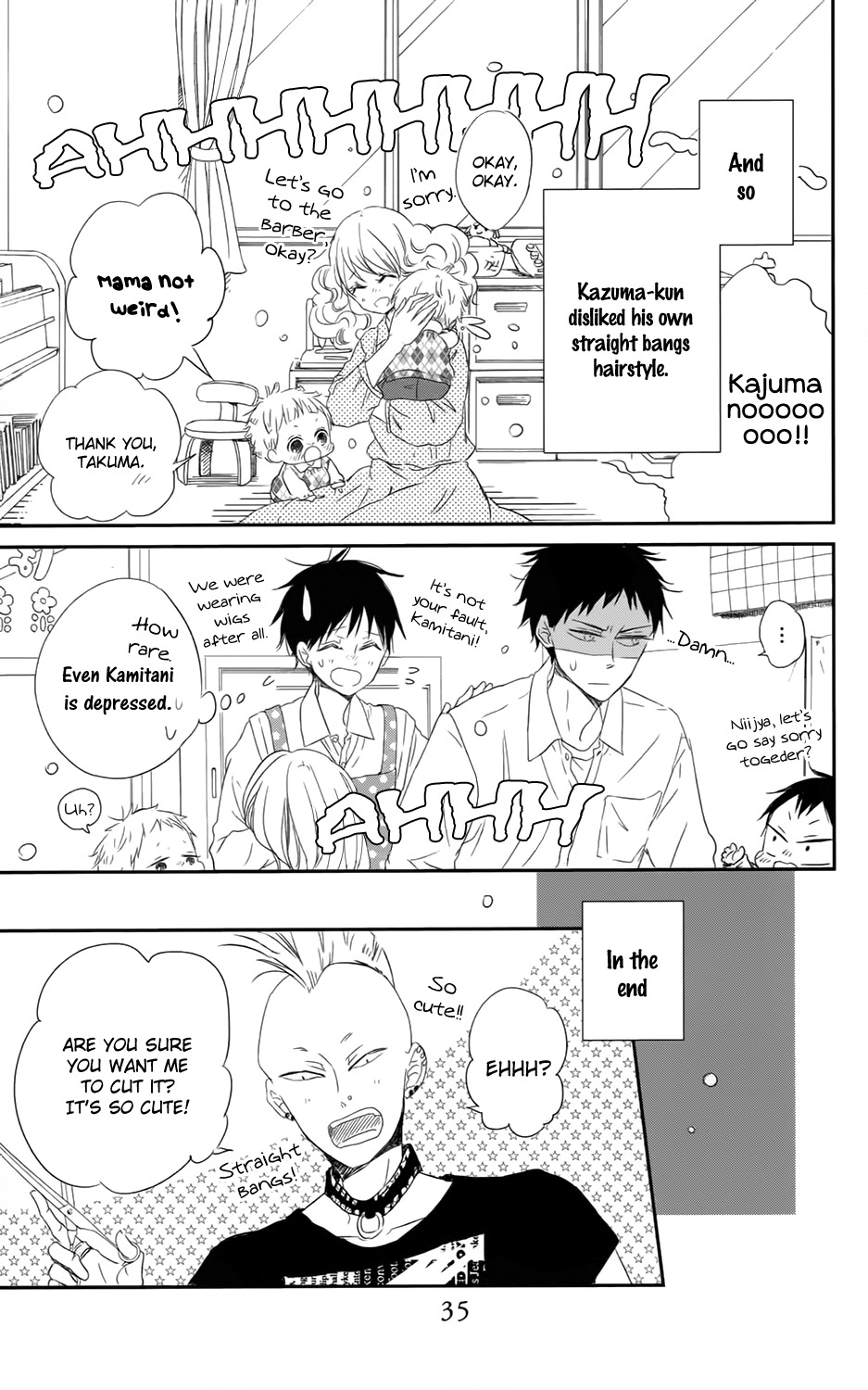 Gakuen Babysitters chapter 69 page 36
