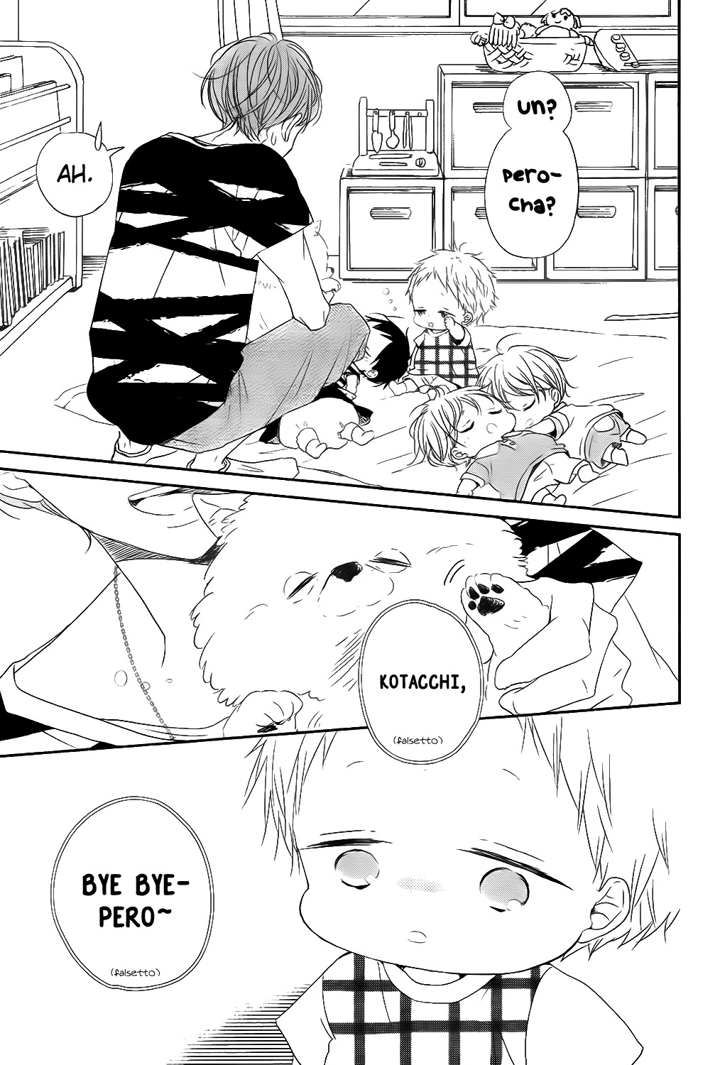 Gakuen Babysitters chapter 76 page 25