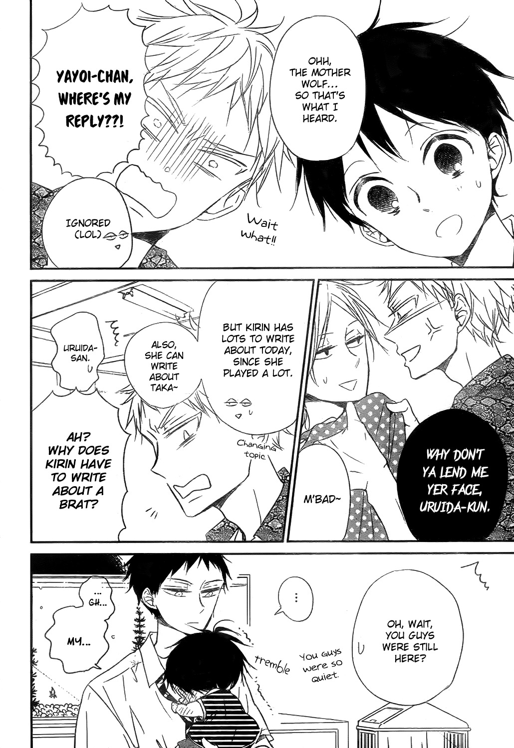 Gakuen Babysitters chapter 78 page 14