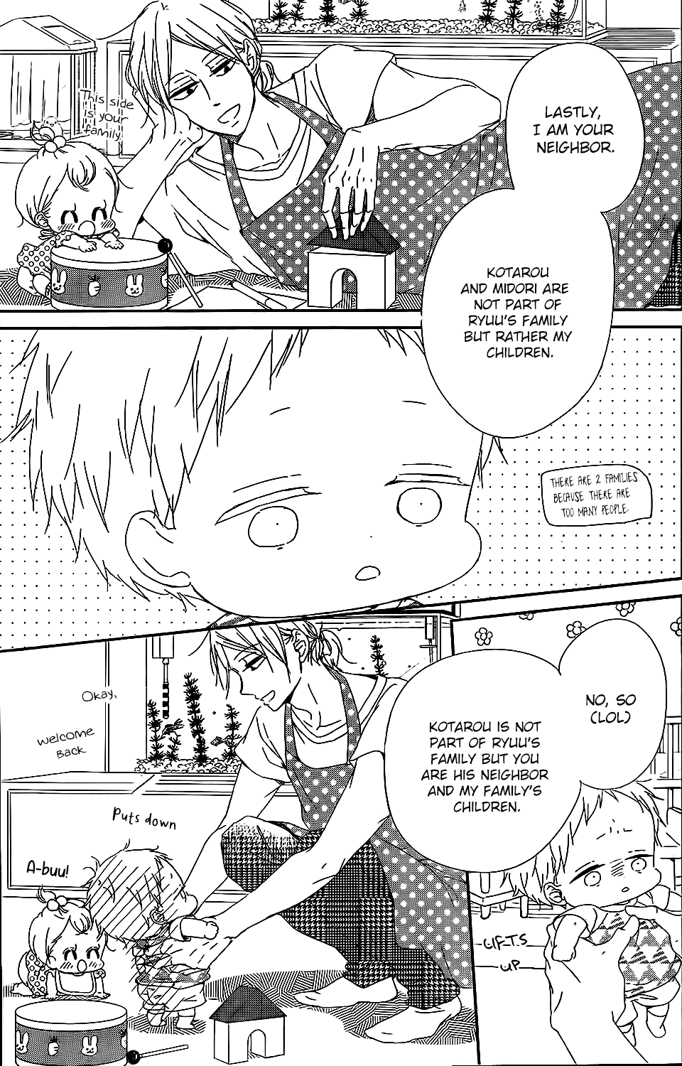 Gakuen Babysitters chapter 90 page 14