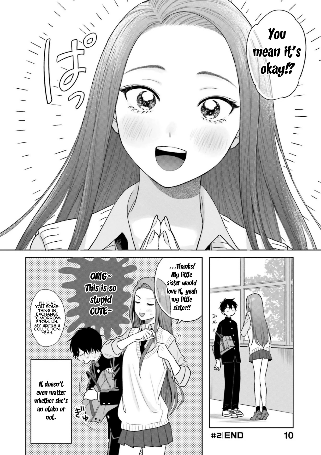 Gal Can’t Be Kind to Otaku!? chapter 1 page 10