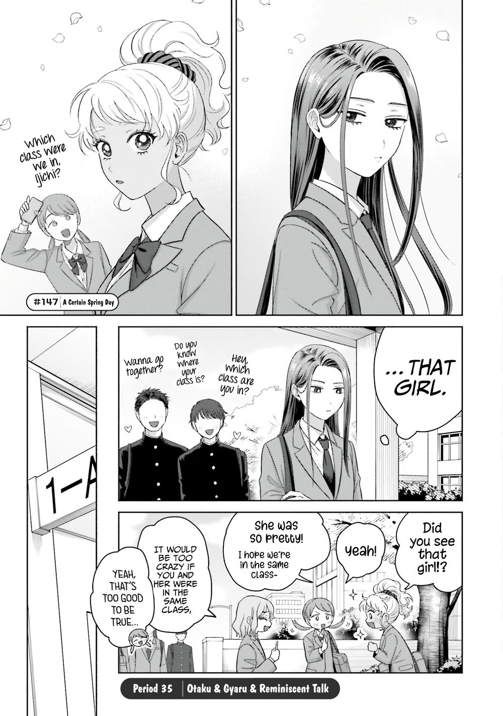 Gal Can’t Be Kind to Otaku!? chapter 35 page 1