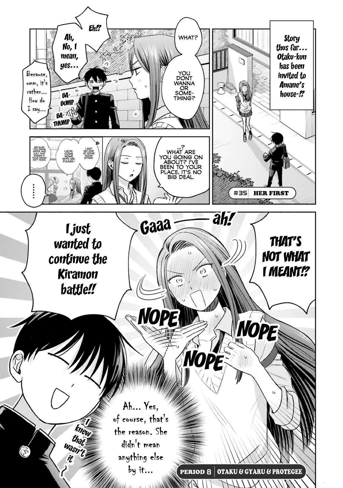 Gal Can’t Be Kind to Otaku!? chapter 8 page 4