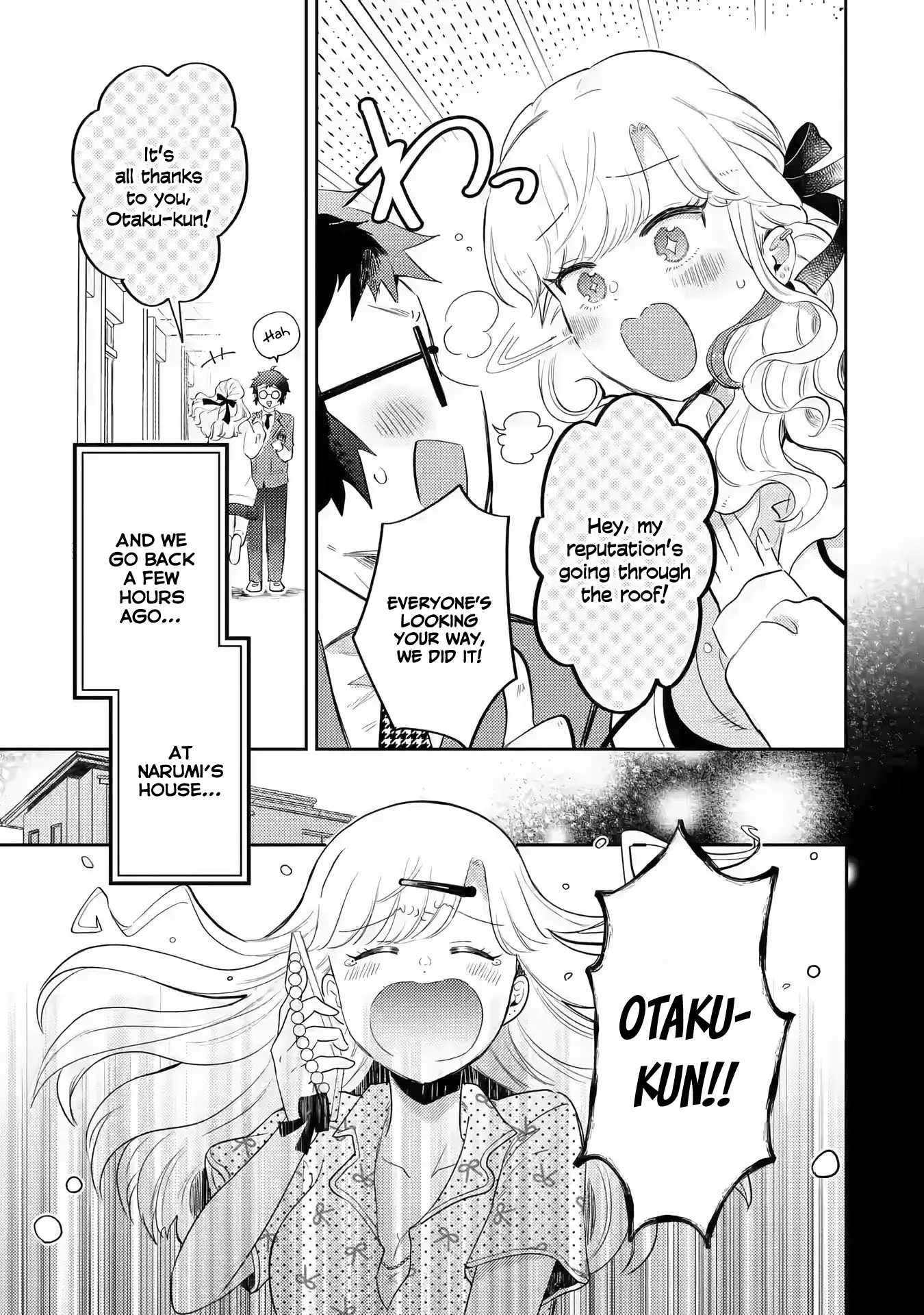 Gal ni Yasashii Otaku-kun chapter 2.2 page 9