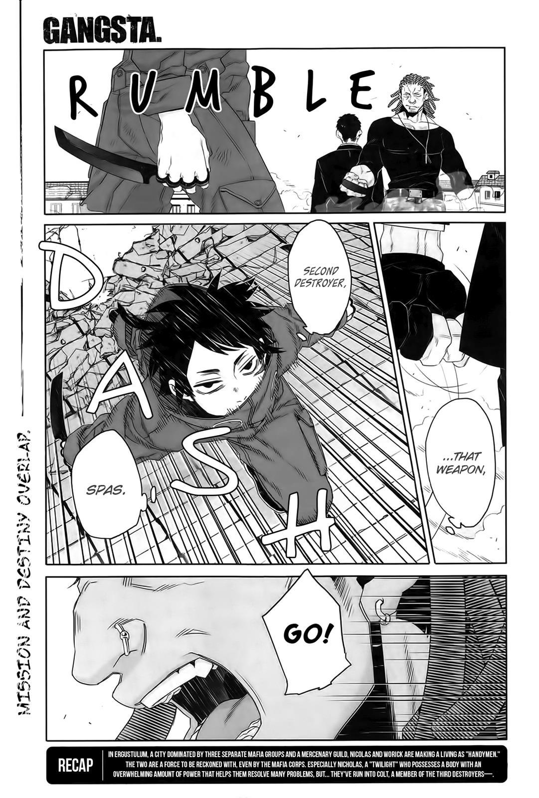 Gangsta. chapter 38 page 1