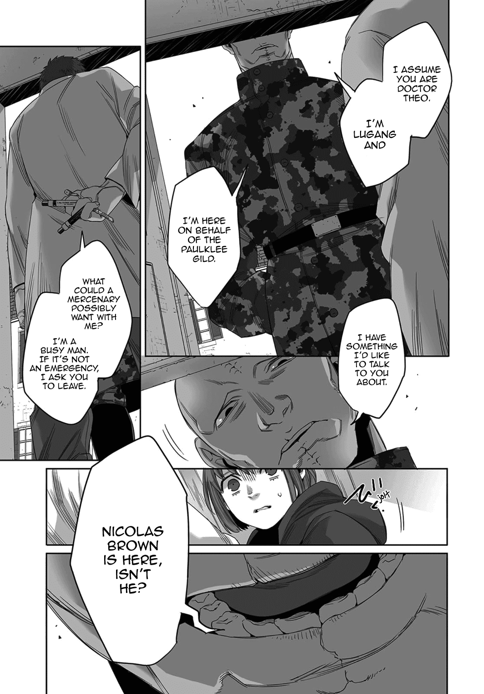 Gangsta. chapter 50 page 14