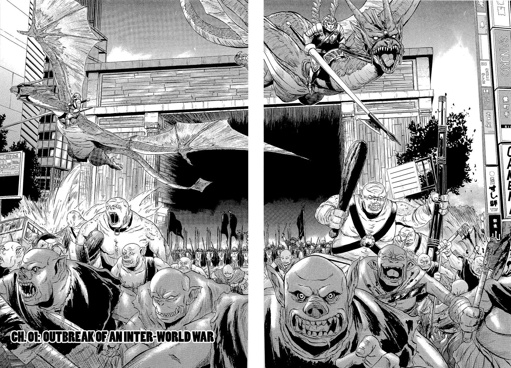 GATE: Thus the JSDF Fought There! chapter 1.1 page 9