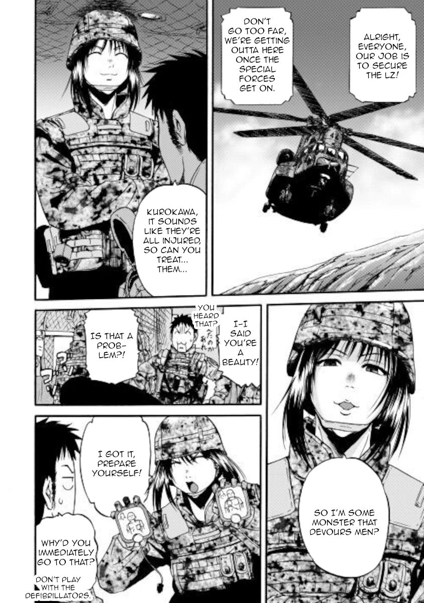 Gate - Jietai Kare no Chi nite, Kaku Tatakeri chapter 101.1 page 10