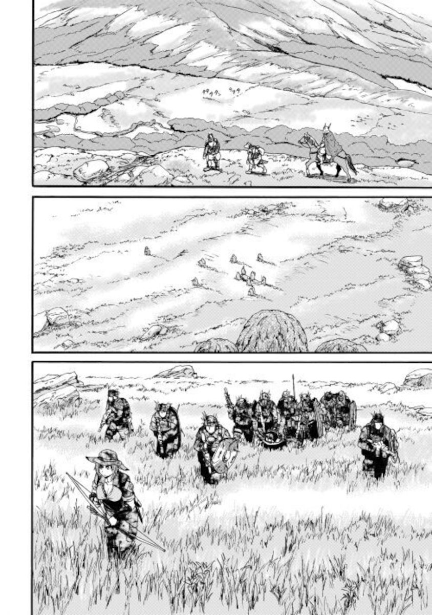 Gate - Jietai Kare no Chi nite, Kaku Tatakeri chapter 101.1 page 2