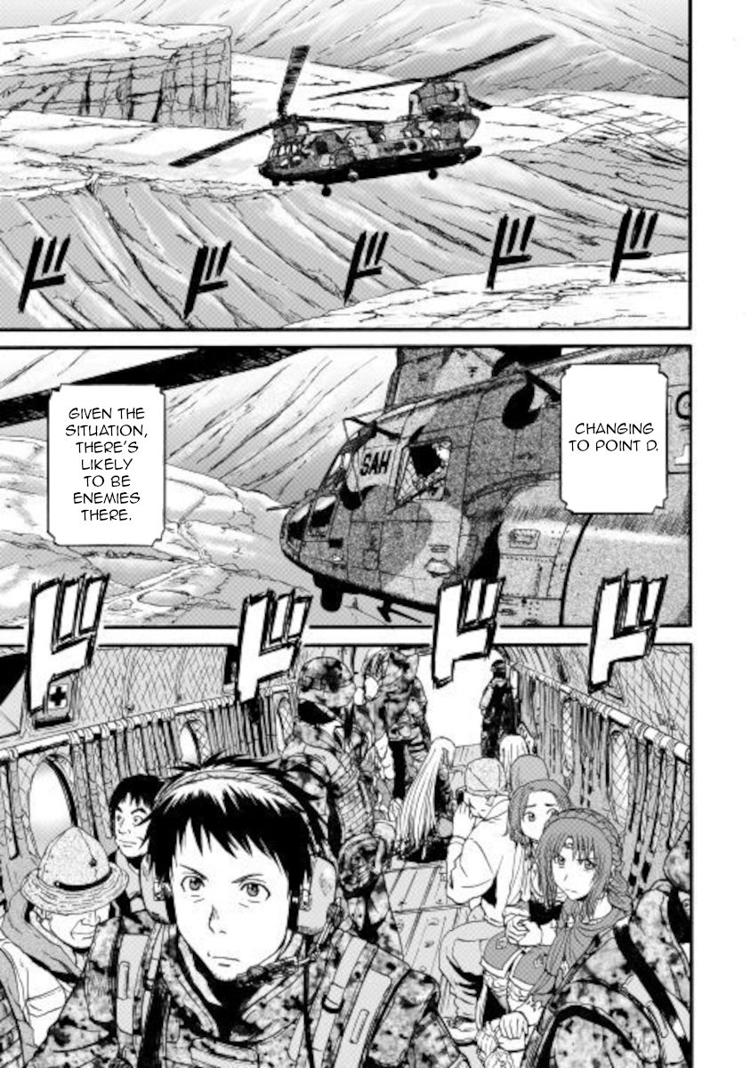 Gate - Jietai Kare no Chi nite, Kaku Tatakeri chapter 101.1 page 5