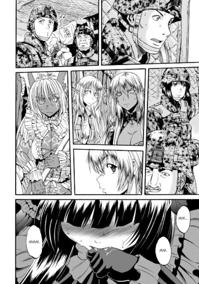 Gate - Jietai Kare no Chi nite, Kaku Tatakeri chapter 101.1 page 6