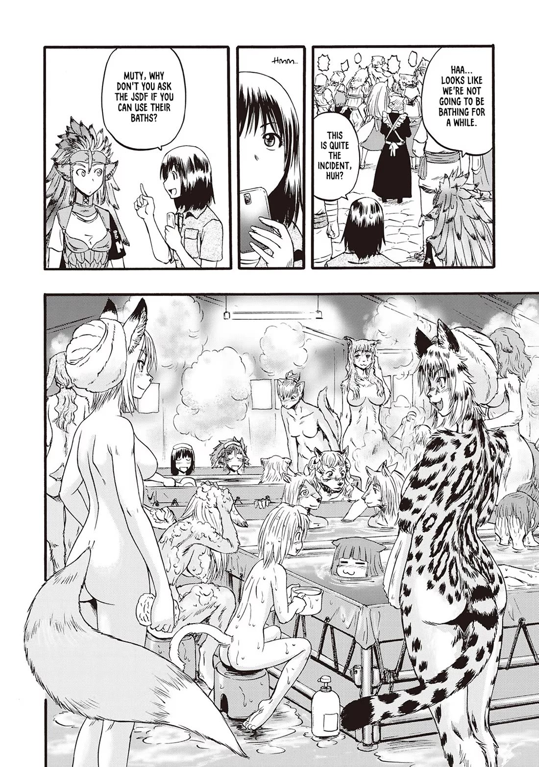 Gate - Jietai Kare no Chi nite, Kaku Tatakeri chapter 104.5 page 10