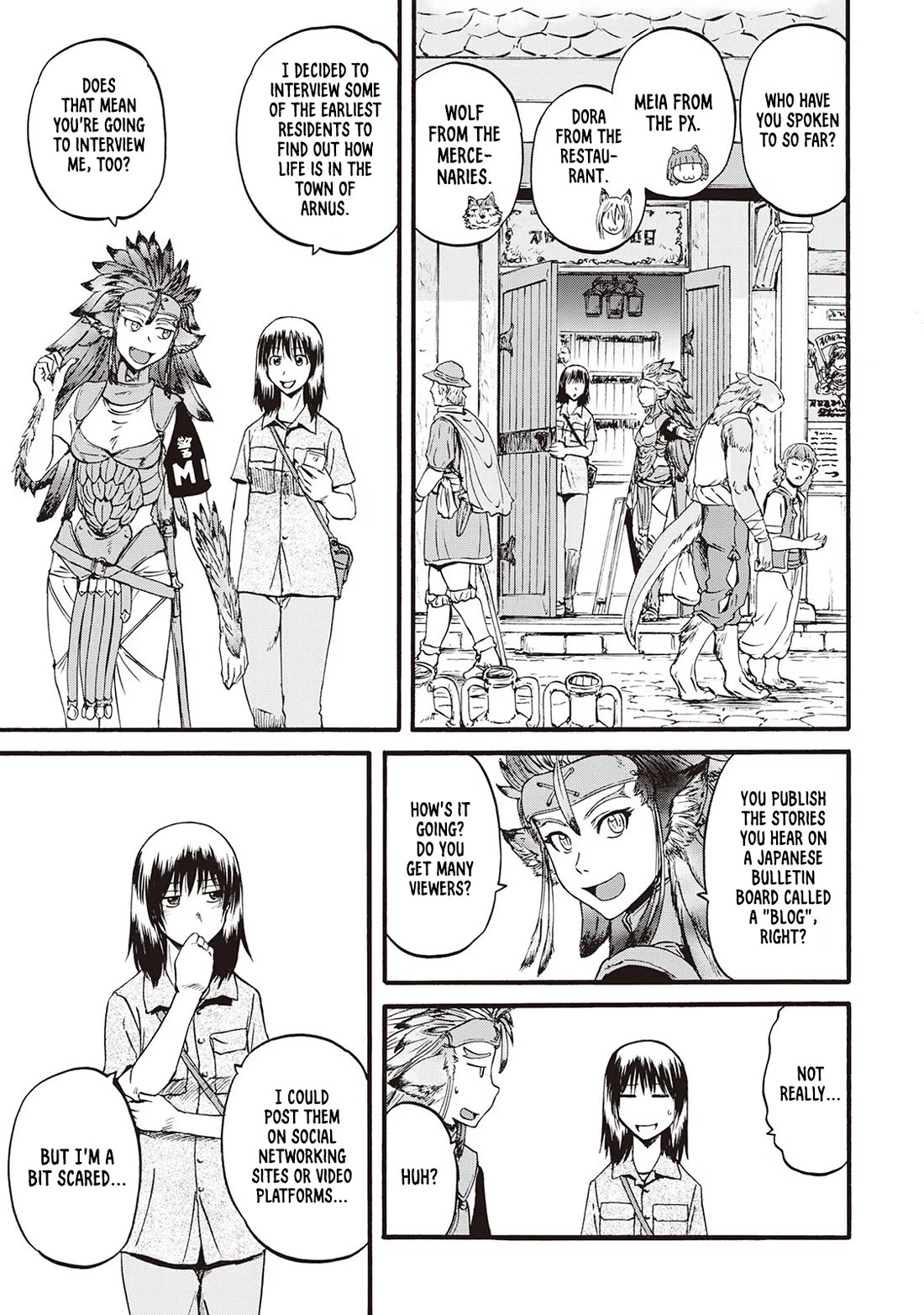 Gate - Jietai Kare no Chi nite, Kaku Tatakeri chapter 104.5 page 3