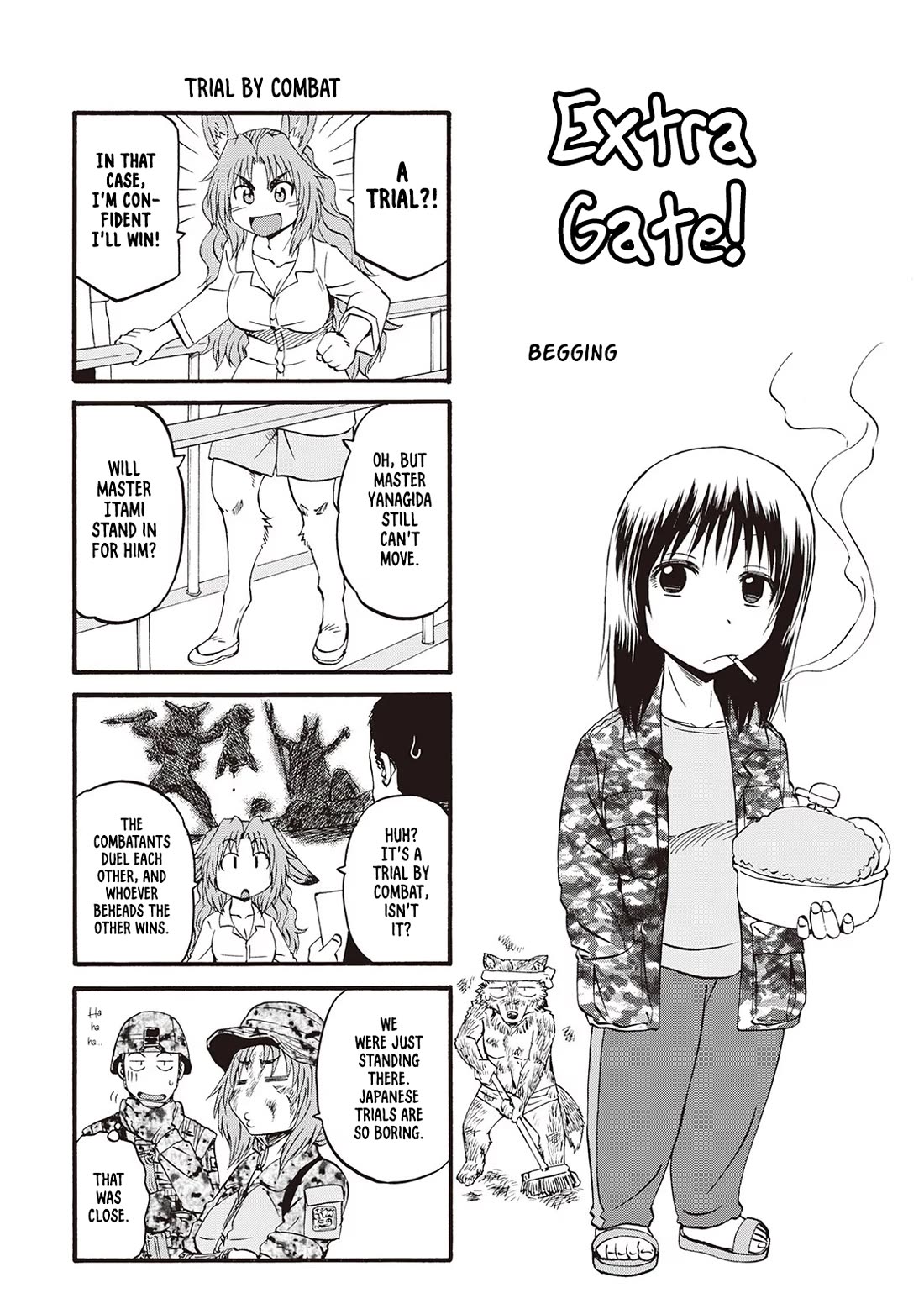 Gate - Jietai Kare no Chi nite, Kaku Tatakeri chapter 104.6 page 2