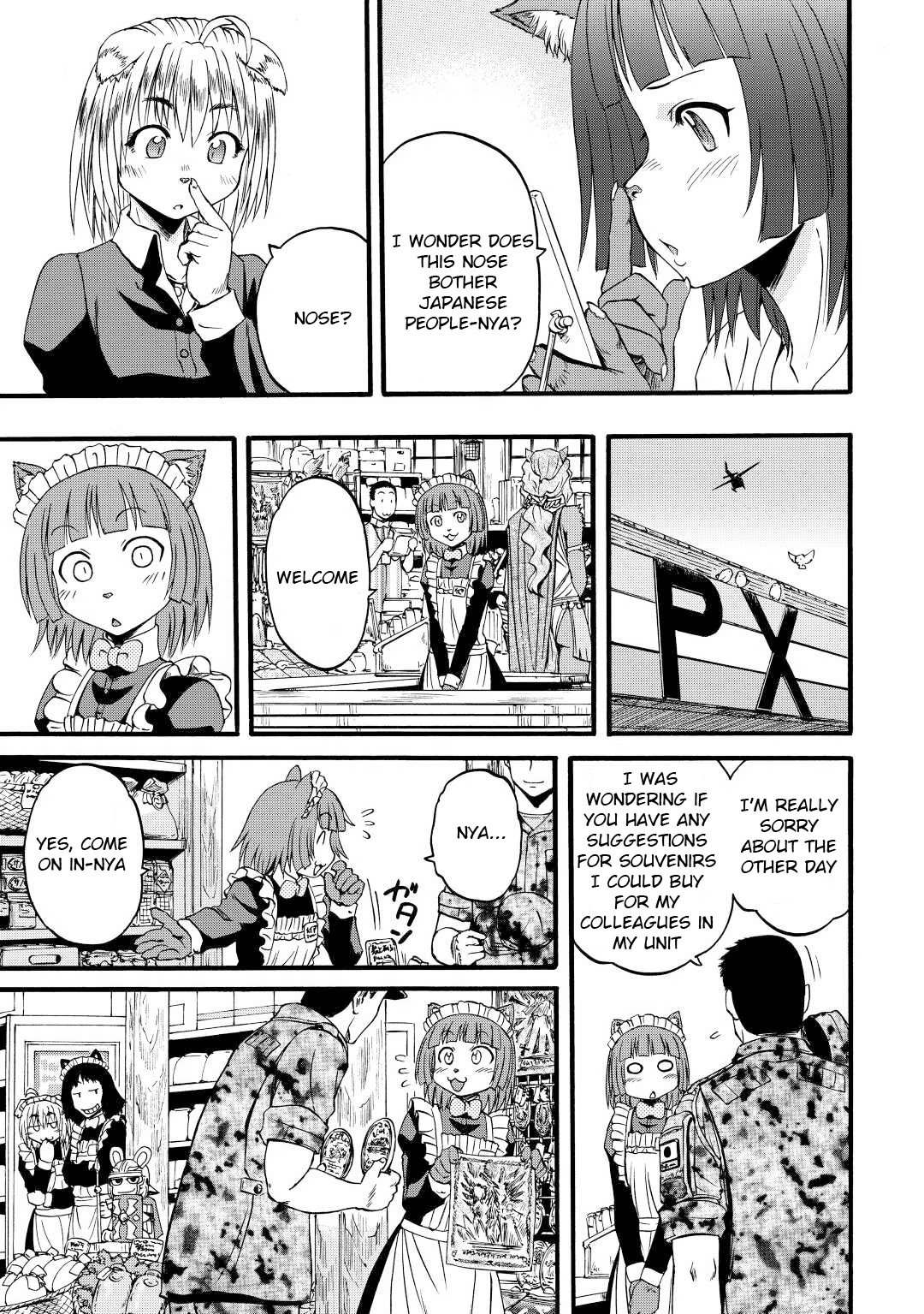 Gate - Jietai Kare no Chi nite, Kaku Tatakeri chapter 108.5 page 3