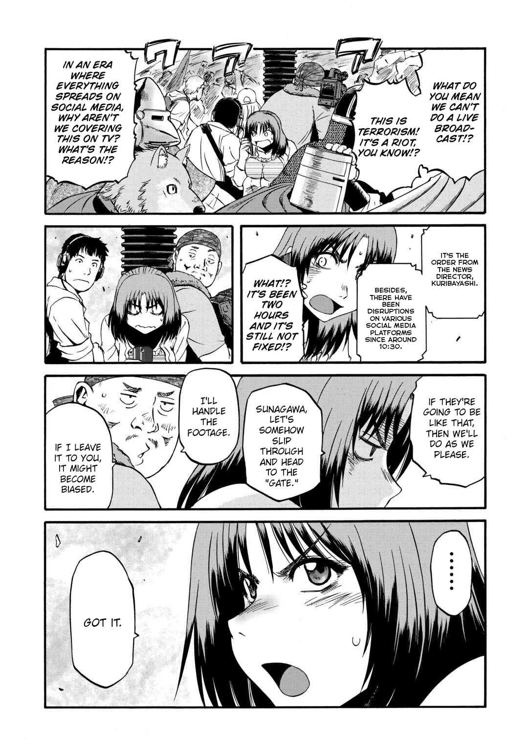 Gate - Jietai Kare no Chi nite, Kaku Tatakeri chapter 133 page 6