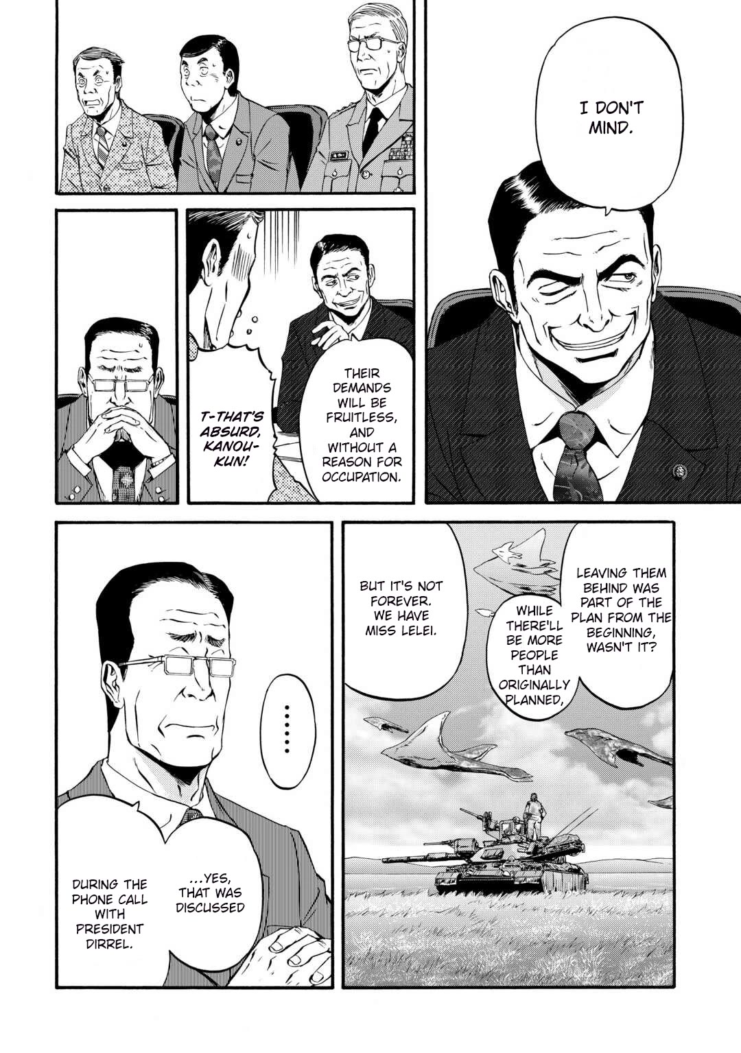 Gate - Jietai Kare no Chi nite, Kaku Tatakeri chapter 133 page 9