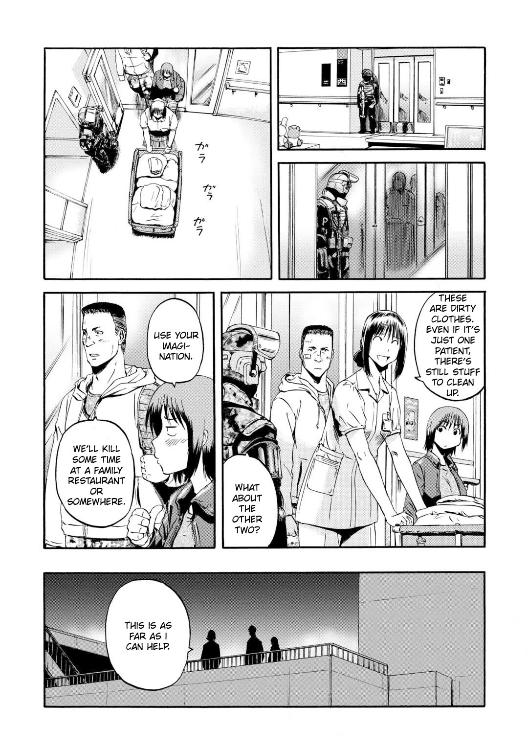 Gate - Jietai Kare no Chi nite, Kaku Tatakeri chapter 134 page 34