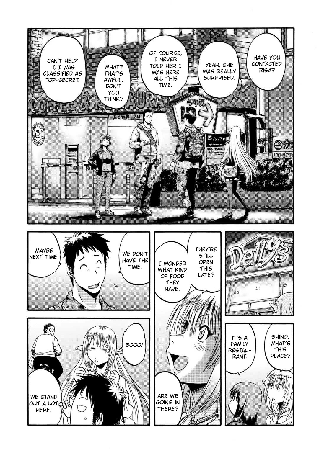 Gate - Jietai Kare no Chi nite, Kaku Tatakeri chapter 135 page 8