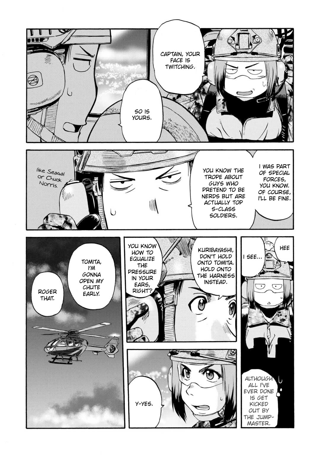 Gate - Jietai Kare no Chi nite, Kaku Tatakeri chapter 136 page 16